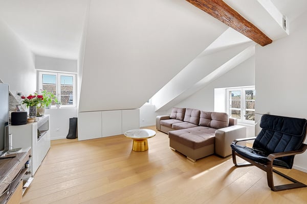 TRIPLEX DE CHARME RÉNOVÉ AVEC POUTRES APPARENTES 7