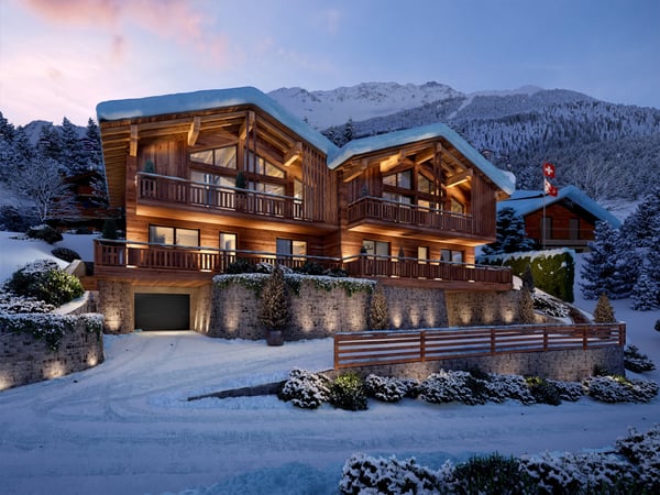 NOUVELLE PROMOTION-Chalet Gemini 1308-01 - 5,5 pièces