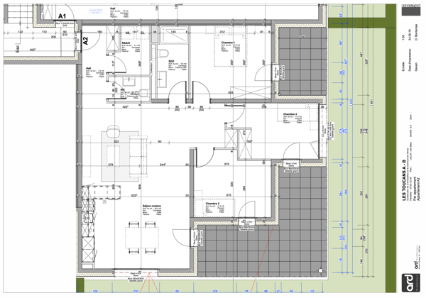 1.5 pièces en rez-de-chaussée avec terrasses et garage sécurisé – Vétroz 11