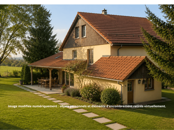 Maison de caractère avec atelier, garage double et nombreuses places de parc 1