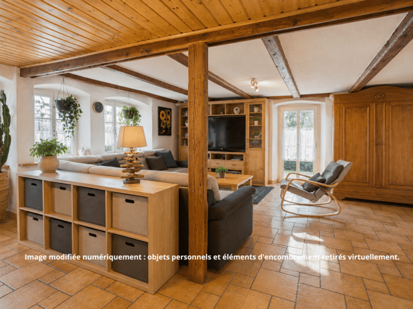 Maison de caractère avec atelier, garage double et nombreuses places de parc 3