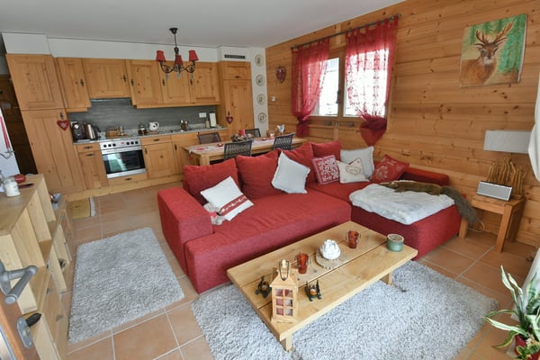 Chaleureux appartement de 2.5 pièces de standing avec grande terrasse à Ovronnaz/VS 5