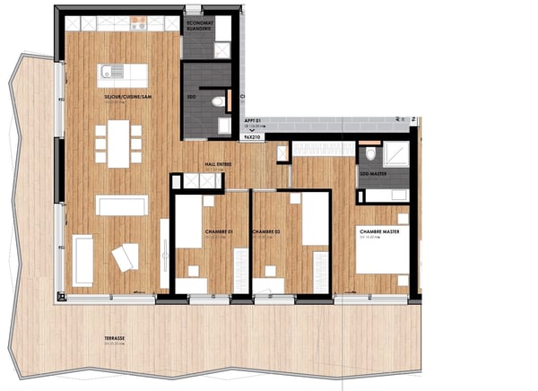 Superbe appartement de 4.5 pièces en construction idéalement situé à Leytron/VS 5
