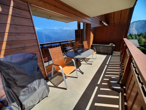 Coup de coeur ! Appartement 3.5 pièces, attique, duplex, orienté sud, à Ovronnaz/VS 11