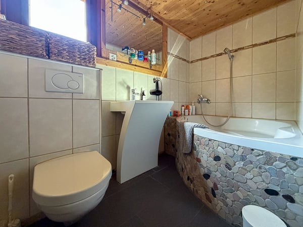 Chalet magnifiquement rénové sur une très belle parcelle plate à Ovronnaz/VS 11