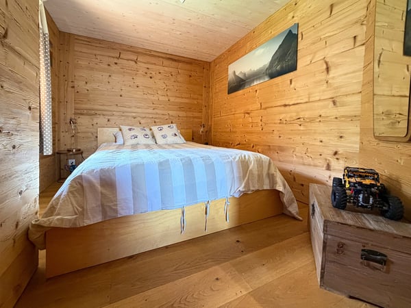 Chalet magnifiquement rénové sur une très belle parcelle plate à Ovronnaz/VS 9