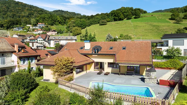 Magnifique villa vue lac et piscine 6