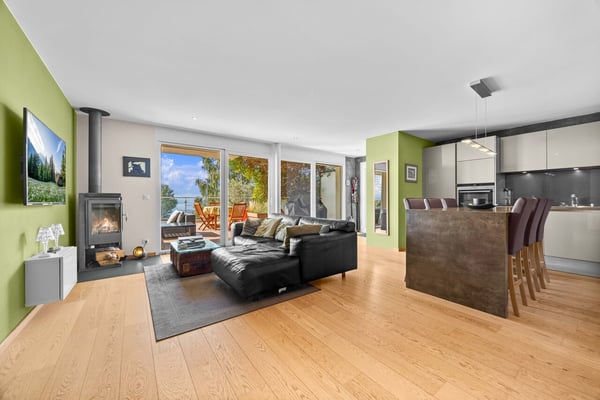 Magnifique appartement avec terrasse et vue lac 2