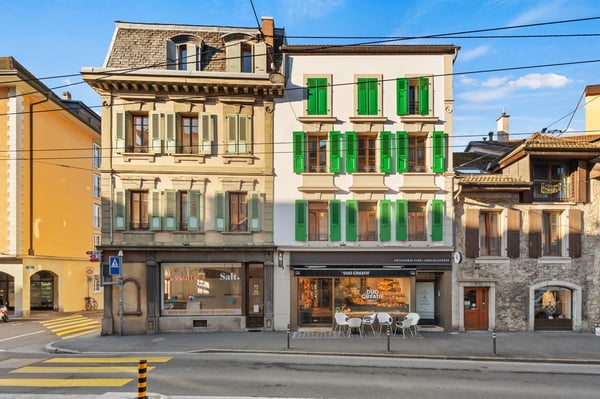 Immeuble Centre ville - Vue lac - 3 logements + commerce Brut 4.48% 1