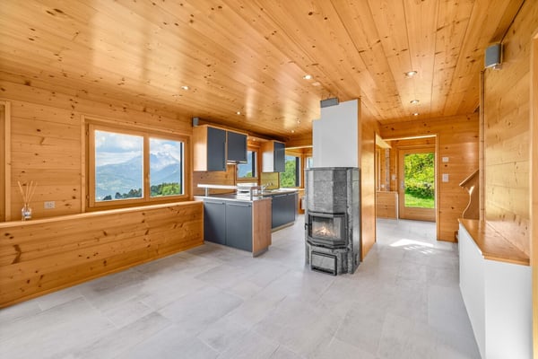 Chalet avec Vue panoramique - Lac et montagnes 3