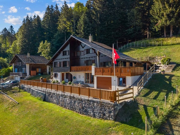 Splendide chalet de 8.5 pièces aux Paccots 1