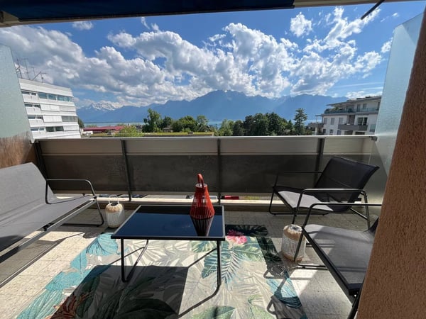 Appartement meublé de 1.5 pièces au 4ème étage. 5