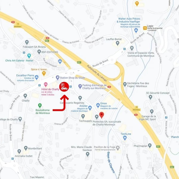 Place de parc extérieure à louer 2