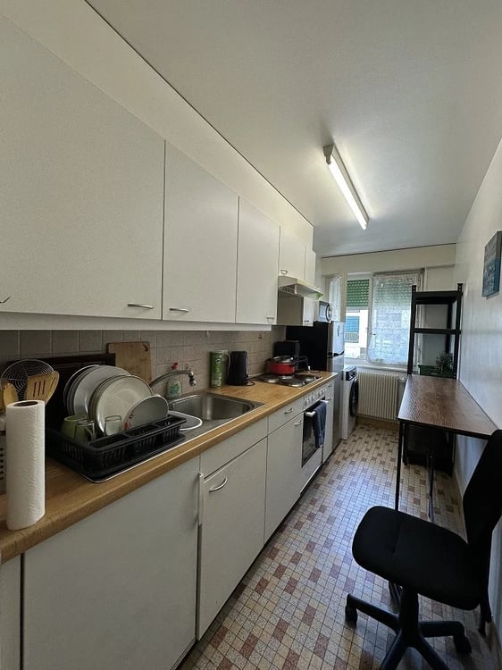 Appartement de 2 pièces au rez-supérieur 3