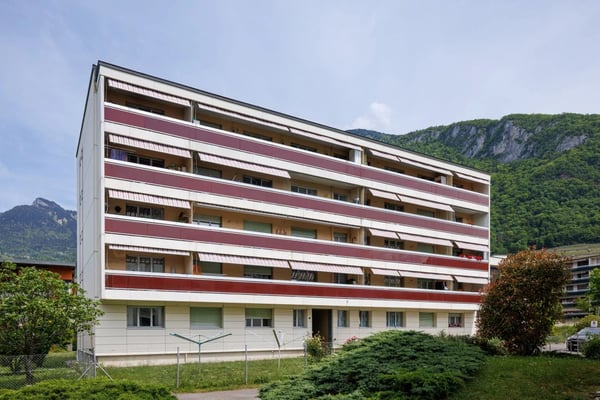 Appartement de 2 pièces au rez-supérieur 1