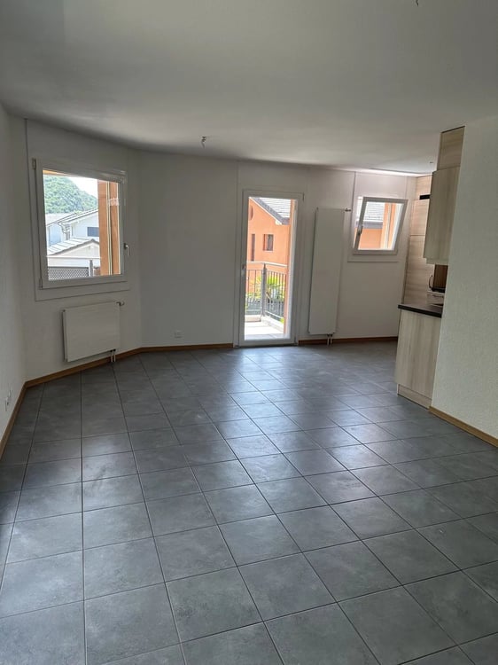 Appartement subventionné de 2 pièces au rez-de-chaussée 2