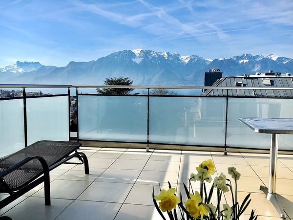 Appartement de 6.5 pièces en duplex et aux derniers étages d'un immeuble résidentiel 1