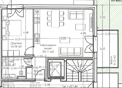 Nouvelle construction proposant des appartements de 3.5 pièces. 2