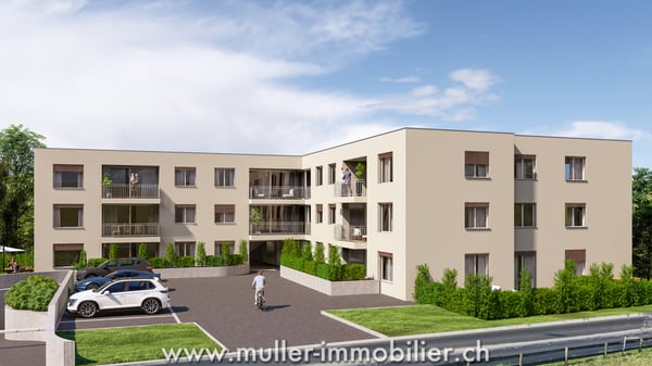 Appartement confortable avec vue dégagée à 5 min de Romont 3
