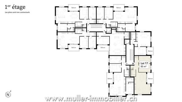 Appartement confortable avec vue dégagée à 5 min de Romont 11