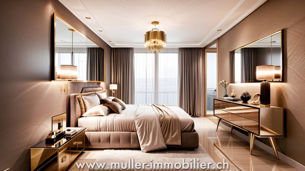 Appartement 2,5 pièces avec balcon et vue dégagée à 5 min de Romont 4