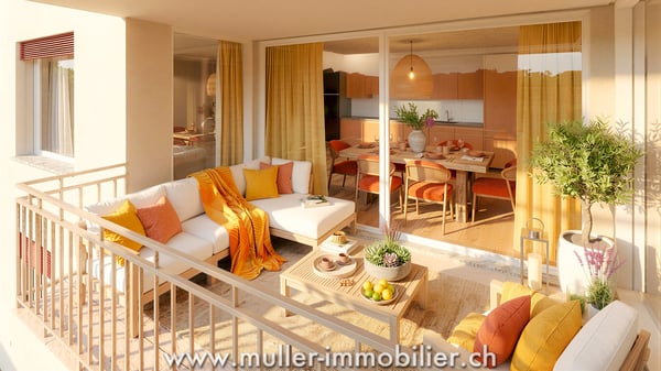 Bel appartement familial avec balcon 5