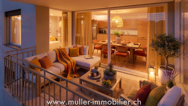 Bel appartement familial avec balcon 6