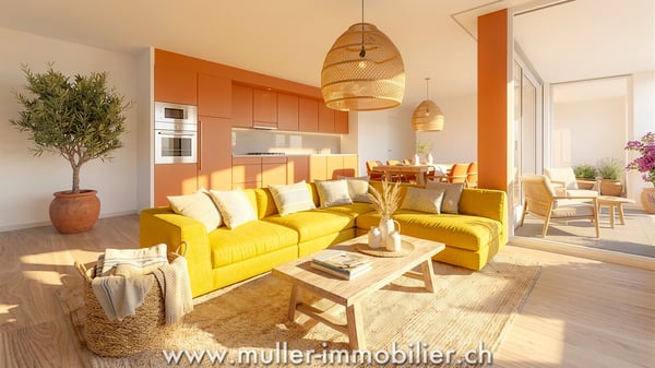 Bel appartement familial avec balcon 1