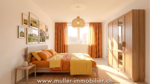 Bel appartement familial avec balcon 3
