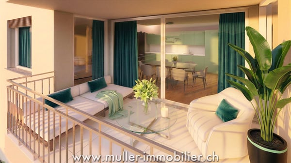 Bel appartement lumineux avec balcon, financement avantageux ! 7