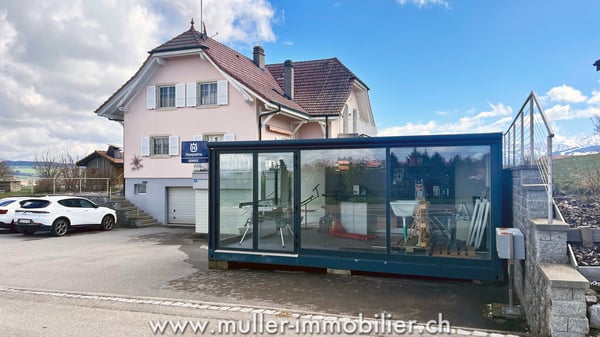 Grande villa de 3 appartements indépendants et vitrine commerciale 12