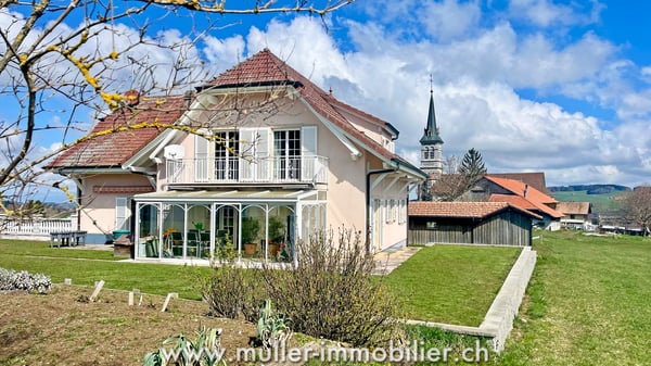 Grande villa de 3 appartements indépendants et vitrine commerciale 1