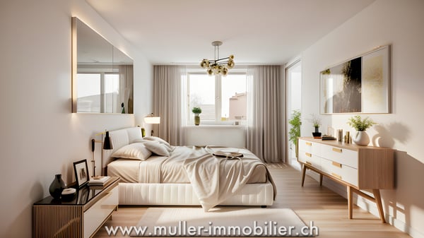Superbe 3,5 pièces avec balcon en campagne 3