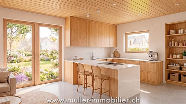 Belle maison en ossature bois en bordure de forêt au calme 3