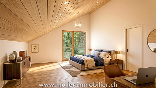 Belle maison en ossature bois en bordure de forêt au calme 4