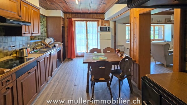 Spacieux chalet, vue sur les Dents du Midi à Champéry 5