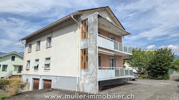 Maison de 2 appartements situé à Monthey 12