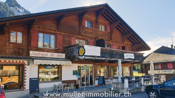 Grand chalet aux Mosses avec appartements et tea-room 10