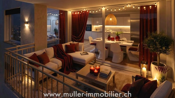 Superbe appartement 3,5 pièces avec balcon, vue nature à 4 min d'Ursy 4