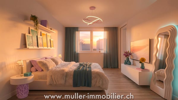 Siviriez, 3.5 neuf avec balcon et baies vitrées prêt à construire ! 5