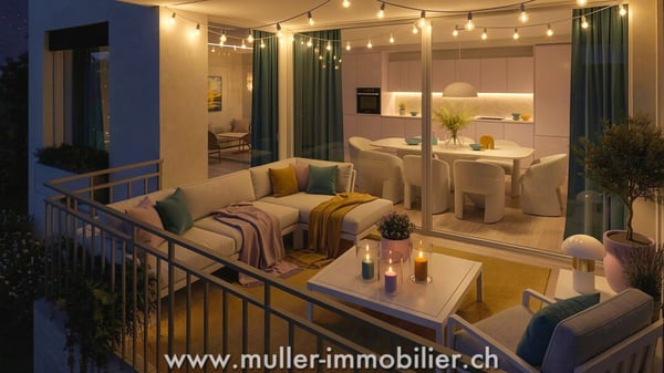 Siviriez, 3.5 neuf avec balcon et baies vitrées prêt à construire ! 3