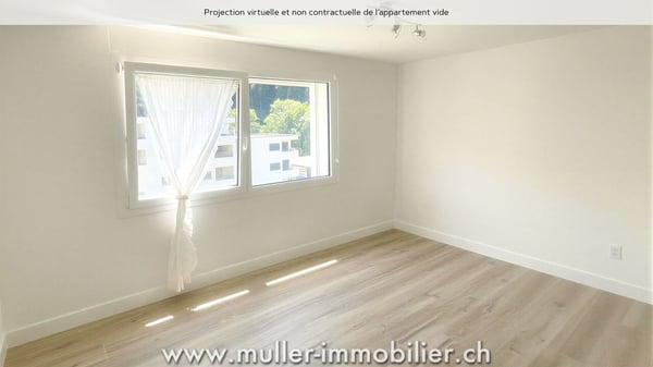 Très bel appartement traversant dans le village de Remaufens 8
