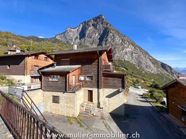 Chalet de caractère surplombant la vallée 1