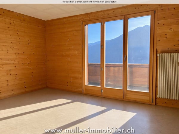 Chalet de caractère surplombant la vallée 4