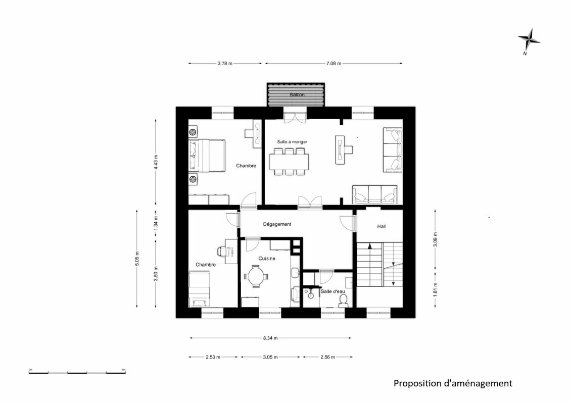 Appartement 3.5 pièces à Saint-Imier