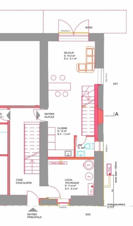 Duplex au rez-de-chaussée de 3.5 pièces avec terrasse 10