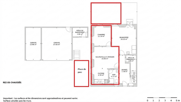 Appartement 3 pièces au rez-de-chaussée 10