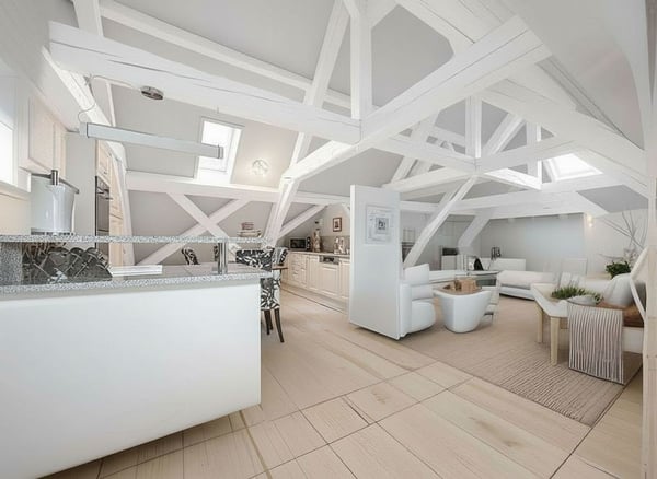 Duplex en attique à Allaman - Espace, lumière et couchers de soleil 3