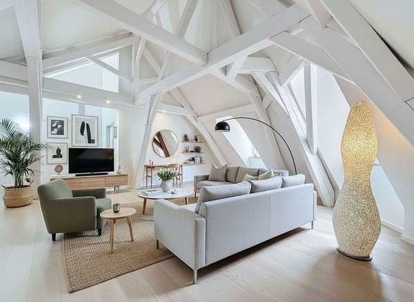 Duplex en attique à Allaman - Espace, lumière et couchers de soleil 2