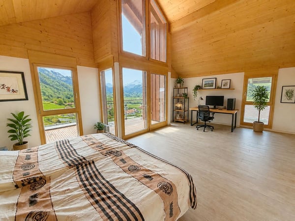PROPRIÉTÉ D'EXCEPTION AVEC ESPACE WELLNESS PRIVATIF ET VUE PANORAMIQUE SUR LES PRÉALPES 13